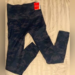 Brand New Spanx Look at me Now Camo Leggings